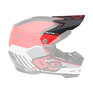 6D Helmet Visor ATR-2 Target - Red
