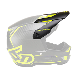 6D Helmet Visor ATR-3 Nova - Neon Yellow