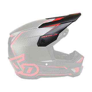 6D Helmet Visor ATR-3 Nova - Red