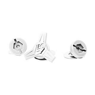 6D Helmet Visor Screw Set ATR-3 - White - Set