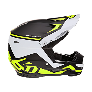 6D Youth Motocross Helmet ATR-2Y Drive - Neon Yellow