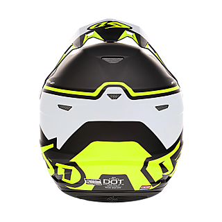 6D Youth Motocross Helmet ATR-2Y Drive - Neon Yellow