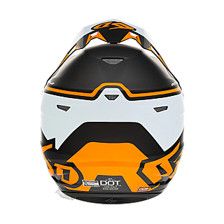 6D Youth Motocross Helmet ATR-2Y Drive - Neon Orange