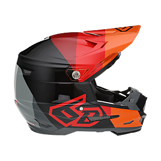 6D Youth Motocross Helmet ATR-2Y Range - Red