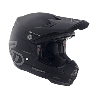 6D Youth Motocross Helmet ATR-2Y Solid - Matte Black