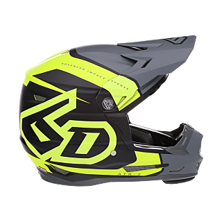 6D Youth Motocross Helmet ATR-2Y Torque - Matte Neon / Yellow