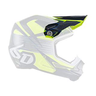 6D Youth Helmet Visor ATR-1Y Avenger - Neon Yellow