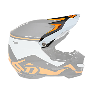 6D Youth Helmet Visor ATR-2Y Drive - Neon Orange