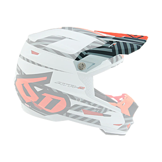 6D Youth Helmet Visor ATR-2Y Havoc - Orange / White / Black