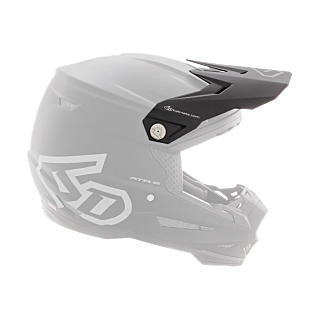 6D Youth Helmet Visor ATR-2Y Solid - Matte Black