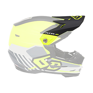 6D Youth Helmet Visor ATR-2Y Target - Neon Yellow