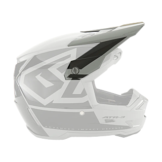 6D Youth Helmet Visor ATR-3Y Hex - Black