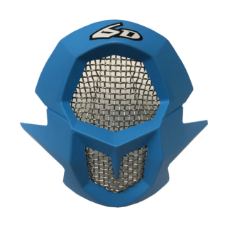 6D Mouthpiece ATR-1 Edge - Neon Blue / Grey