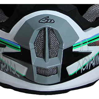 6D Mouthpiece ATR-1 Intruder Graphic - Orange / Black