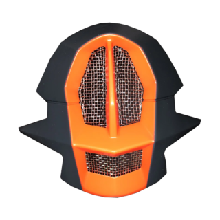 6D Mouthpiece ATR-1 Stealth Graphic - Charcoal / Neon Orange