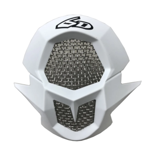 6D Mouthpiece ATR-1 Stealth Graphic - Matte White