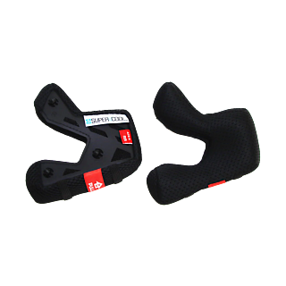 6D Cheek Pad Set ATR-3 Super Cool - Black