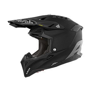 Airoh Motocross Helmet Aviator 3 Carbon - Matte Black