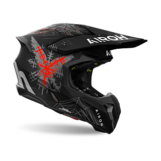 Airoh Motocross Helmet Twist 3 Arcade - Matte Black