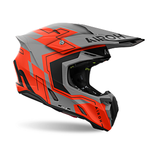 Airoh Motocross Helmet Twist 3 Dizzy - Matte Fluo Orange