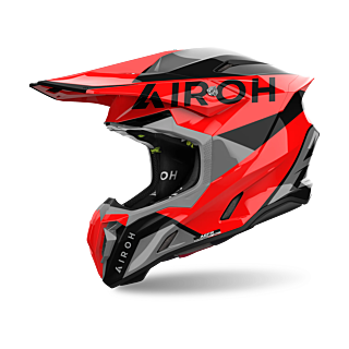 Airoh Motocross Helmet Twist 3 King - Gloss Red