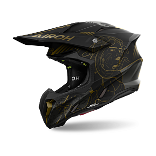 Airoh Motocross Helmet Twist 3 Titan - Matte Black