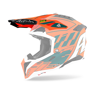 Airoh Helmet Visor Aviator 3 Rampage - Matte Fluo Orange