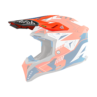 Airoh Helmet Visor Aviator 3 Spin - Matte Orange Fluo