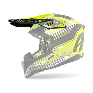 Airoh Helmet Visor Aviator 3 Wave - Matte Fluo Yellow