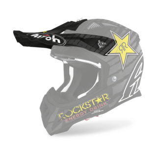 Airoh Helmet Visor Aviator Ace Rockstar - Matte White / Black