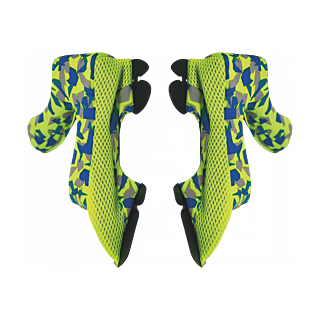 Airoh Cheek Pad Set Twist 2.0 - Camo Yellow