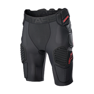Alpinestars Protection Pants Short Bionic Pro - Black / Red