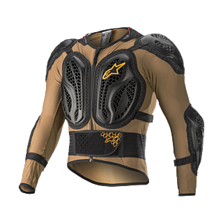 Alpinestars Chest Protector Vest Bionic Action - Camel / Black