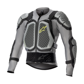Alpinestars Chest Protector Vest Bionic Action V2 - Grey / Black / Fluo Yellow