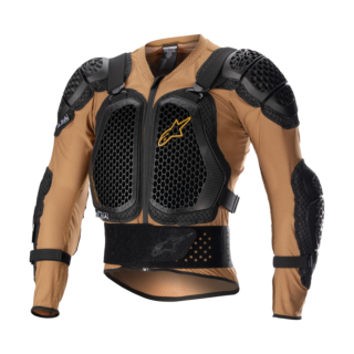 Alpinestars Chest Protector Vest Bionic Action V2 - Sand / Black / Tangerine