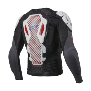 Alpinestars Chest Protector Vest Bionic Plus V2 Honda - Black / White / Blue / Red