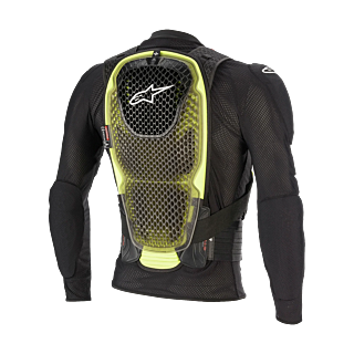 Alpinestars Chest Protector Vest Soft Bionic Pro V2 - Black / Yellow / Fluo Yellow