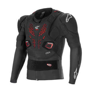 Alpinestars Chest Protector Vest Soft Bionic Pro V3 Plasma - Black / Red / White