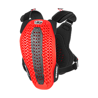Alpinestars Chest Protector Soft A-5 Plasma - Black / Red / White