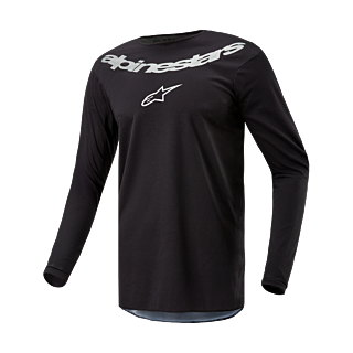 Alpinestars Motocross Jersey 2026 Fluid Graphite - Black / Silver