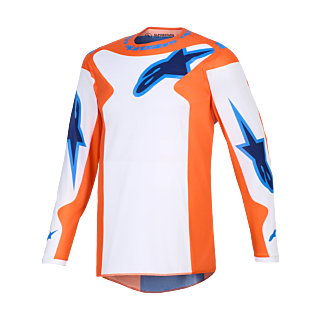 Alpinestars Motocross Jersey 2026 Fluid Grid - Orange / Ucla / Blue