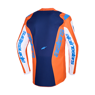 Alpinestars Motocross Jersey 2026 Fluid Grid - Orange / Ucla / Blue