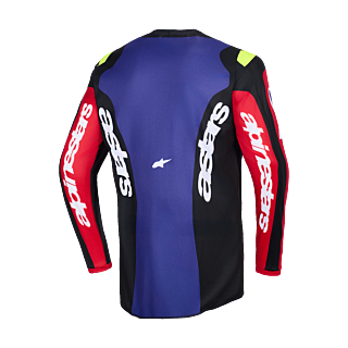 Alpinestars Motocross Jersey 2026 Fluid Grid - Red / Black / Purple