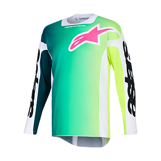 Alpinestars Motocross Gear 2026 Racer Portl - Green / White / Black