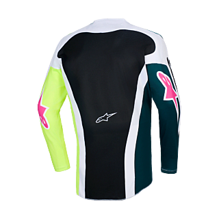 Alpinestars Motocross Jersey 2026 Racer Portl - Green / White / Black