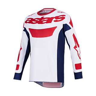 Alpinestars Motocross Jersey 2026 Racer Riway - White / Blue / Red