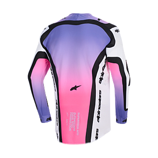 Alpinestars Motocross Jersey 2026 Supertech Pro Vista - White / Purple / Black