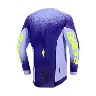 Alpinestars Motocross Jersey 2026 Supertech Scenz - Purple / Fluo Yellow