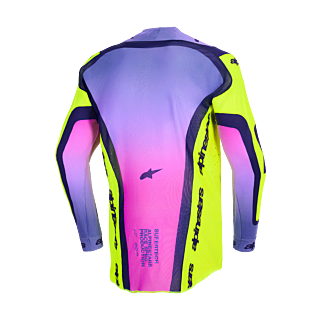 Alpinestars Motocross Jersey 2026 Supertech Vista - Yellow / Purple / Black