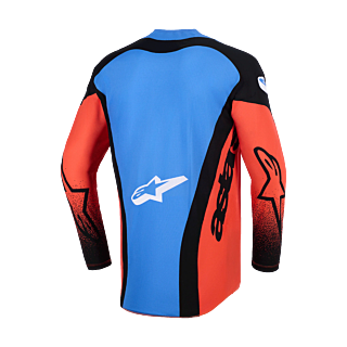 Alpinestars Motocross Jersey 2026 Techstar Knif - Orange / Black / Ucla / Blue